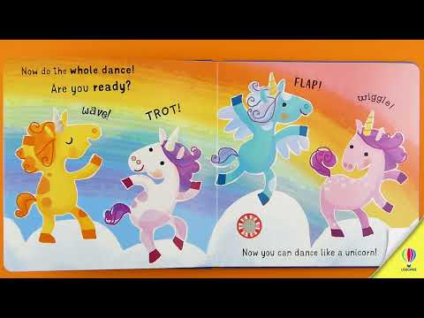 Videoclip de prezentare pentru cartea „Dance with the Unicorns”, Usborne