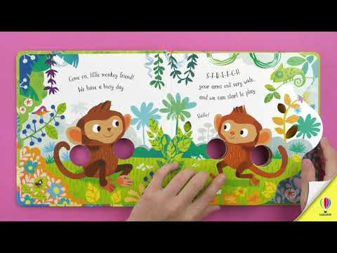Videoclip de prezentare pentru cartea „Fingerwiggly Monkeys”, Usborne