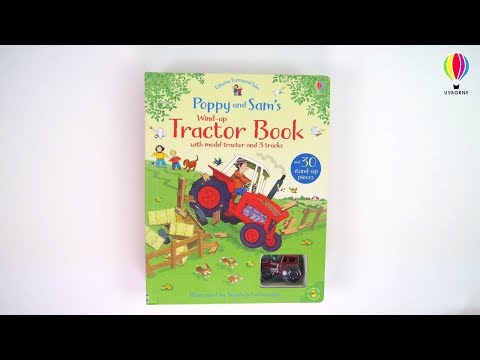 Videoclip de prezentare pentru cartea „Poppy and Sam's Wind-Up Tractor Book”, Usborne