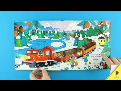 Videoclip de prezentare pentru cartea „Trains Sound Book”, Usborne