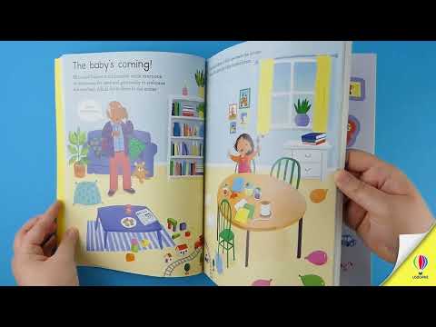 Videoclip de prezentare pentru cartea „First Sticker Book First Experiences”, Usborne