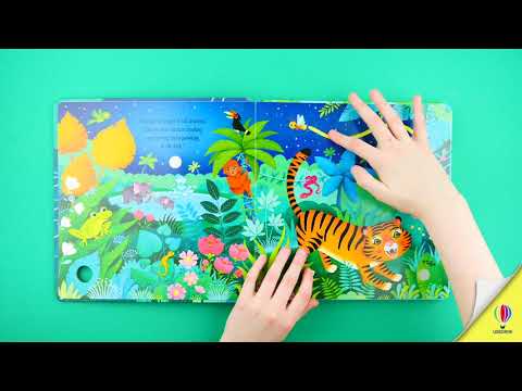 Videoclip de prezentare pentru cartea „Jungle Sounds”, Usborne