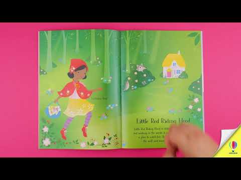 Videoclip de prezentare pentru cartea „Little Sticker Dolly Dressing Fairy Tales”, Usborne