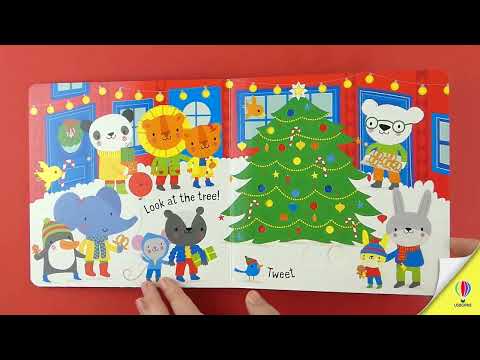 Videoclip de prezentare pentru cartea „Slide and See Christmas”, Usborne