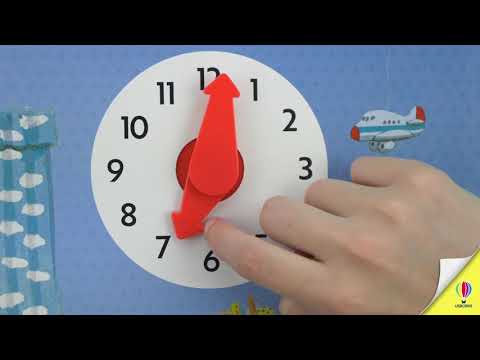 Videoclip de prezentare pentru cartea „Poppy and Sam's Telling the Time Book”, Usborne