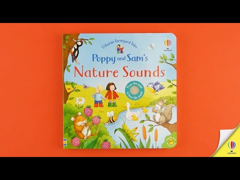 Videoclip de prezentare pentru cartea „Poppy and Sam's Nature Sounds”, Usborne