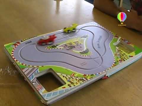 Videoclip de prezentare pentru cartea „Wind-up Racing Cars”, Usborne