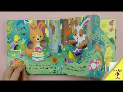 Videoclip de prezentare pentru cartea „Fingerwiggly Easter Bunnies”, Usborne