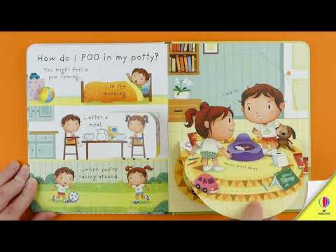 Videoclip de prezentare pentru cartea „Very First Questions and Answers Why do we need a potty?”, Usborne