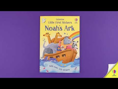 Videoclip de prezentare pentru cartea „Little First Stickers Noah's Ark”, Usborne