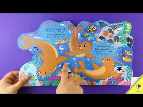 Videoclip de prezentare pentru cartea „Who's in the Ocean Today?”, Usborne