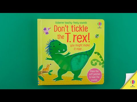 Videoclip de prezentare pentru cartea „Don't Tickle the T. rex!”, Usborne
