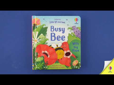 Videoclip de prezentare pentru cartea „Little Lift and Look Busy Bee”, Usborne
