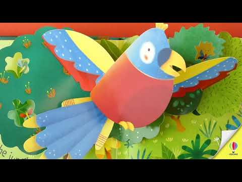 Videoclip de prezentare pentru cartea „Pop-up Jungle”, Usborne