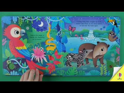 Videoclip de prezentare pentru cartea „Wild Animals Sound Book”, Usborne