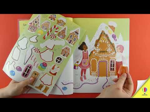 Videoclip de prezentare pentru cartea „Sticker Dolly Dressing Christmas Fairies”, Usborne