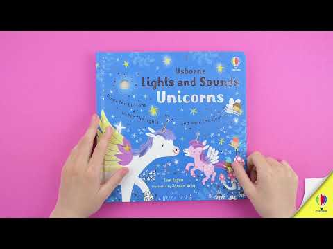 Videoclip de prezentare pentru cartea „Lights and Sounds Unicorns”, Usborne