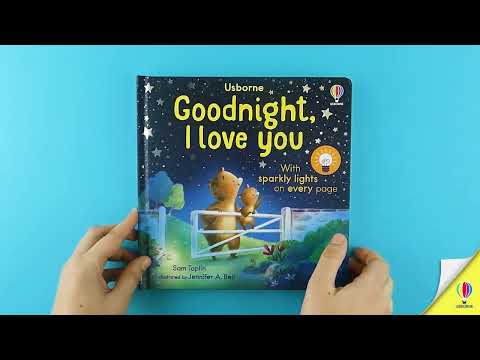 Videoclip de prezentare pentru cartea „Goodnight, I Love You”, Usborne