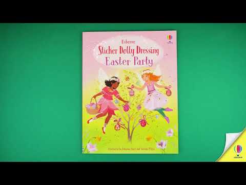 Videoclip de prezentare pentru cartea „Sticker Dolly Dressing Easter Party”, Usborne