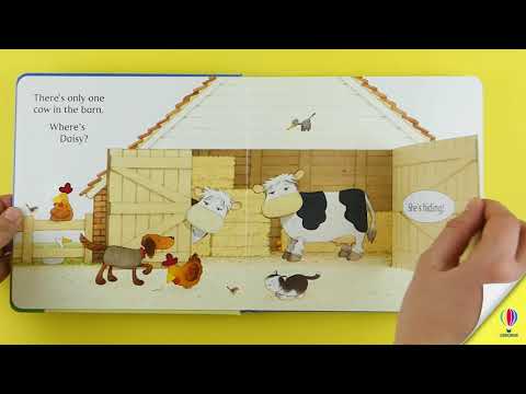 Videoclip de prezentare pentru cartea „Poppy and Sam's Animal Hide-and-Seek”, Usborne