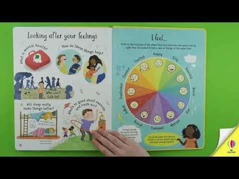 Videoclip de prezentare pentru cartea „Lift-the-Flap Questions and Answers About Feelings”, Usborne