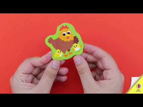 Videoclip de prezentare pentru cartea „Farm Animals Magnet Book”, Usborne
