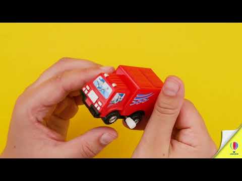 Wind-up Truck – Carte cu camion mecanic pentru copii 3+ ani, Usborne