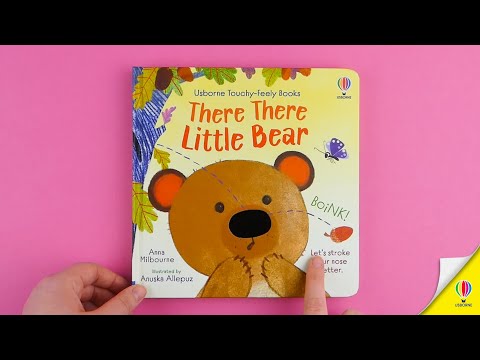 Videoclip de prezentare pentru cartea „There There Little Bear”, Usborne