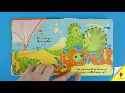 Videoclip de prezentare pentru cartea „Are You There Little Dinosaur?”, Usborne