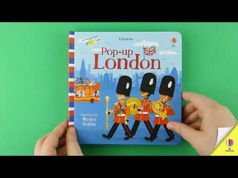 Videoclip de prezentare pentru cartea „Pop-up London”, Usborne