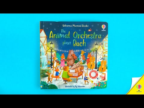 Videoclip de prezentare pentru cartea „The Animal Orchestra Plays Bach”, Usborne
