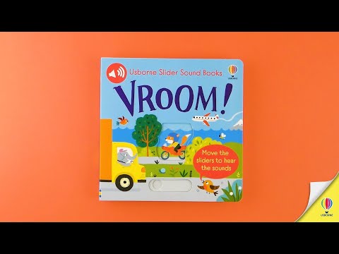 Videoclip de prezentare pentru cartea „Slider Sound Books: Vroom!”, Usborne