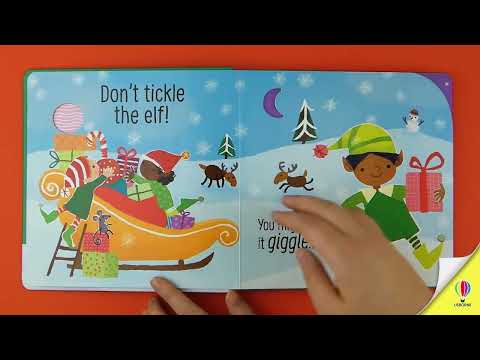 Videoclip de prezentare pentru cartea „Don't Tickle Santa!”, Usborne