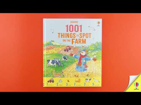 Videoclip de prezentare pentru cartea „1001 Things to Spot on the Farm”, Usborne
