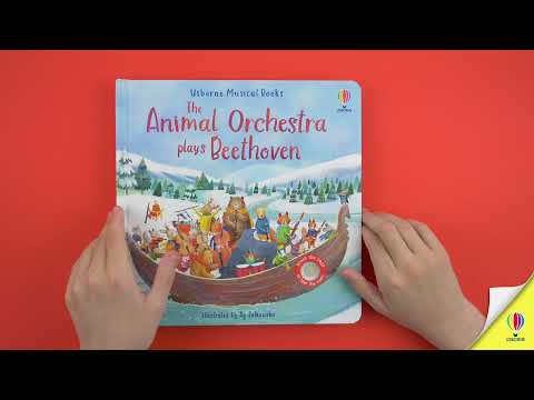 Videoclip de prezentare pentru cartea „The Animal Orchestra Plays Beethoven”, Usborne