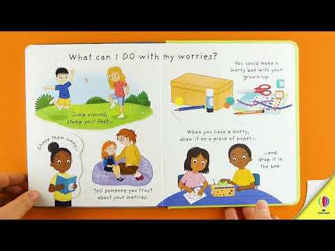 Videoclip de prezentare pentru cartea „Very First Questions and Answers: Why do I (sometimes) worry?”, Usborne
