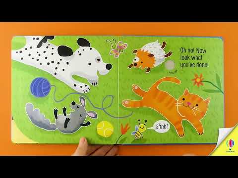 Videoclip de prezentare pentru cartea „Don't Tickle the Puppy!”, Usborne