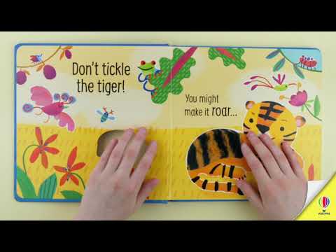 Videoclip de prezentare pentru cartea „Don't Tickle the Tiger!”, Usborne