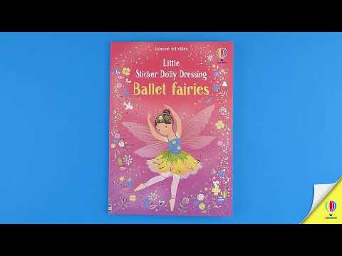 Videoclip de prezentare pentru cartea „Sticker Dolly Dressing Ballet Fairies”, Usborne