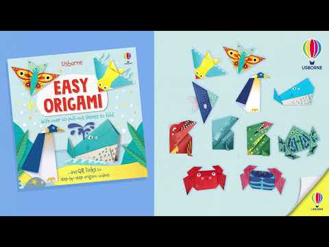 Videoclip de prezentare pentru cartea „Easy Origami”, Usborne