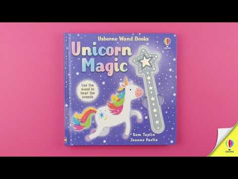 Videoclip de prezentare pentru cartea „Wand Books: Unicorn Magic”, Usborne